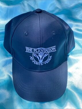 The Plantation Embroidered Logo Golf Hat Cap